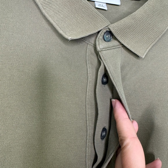 Lacoste khaki polo shirt size 3X - Picture 4 of 8